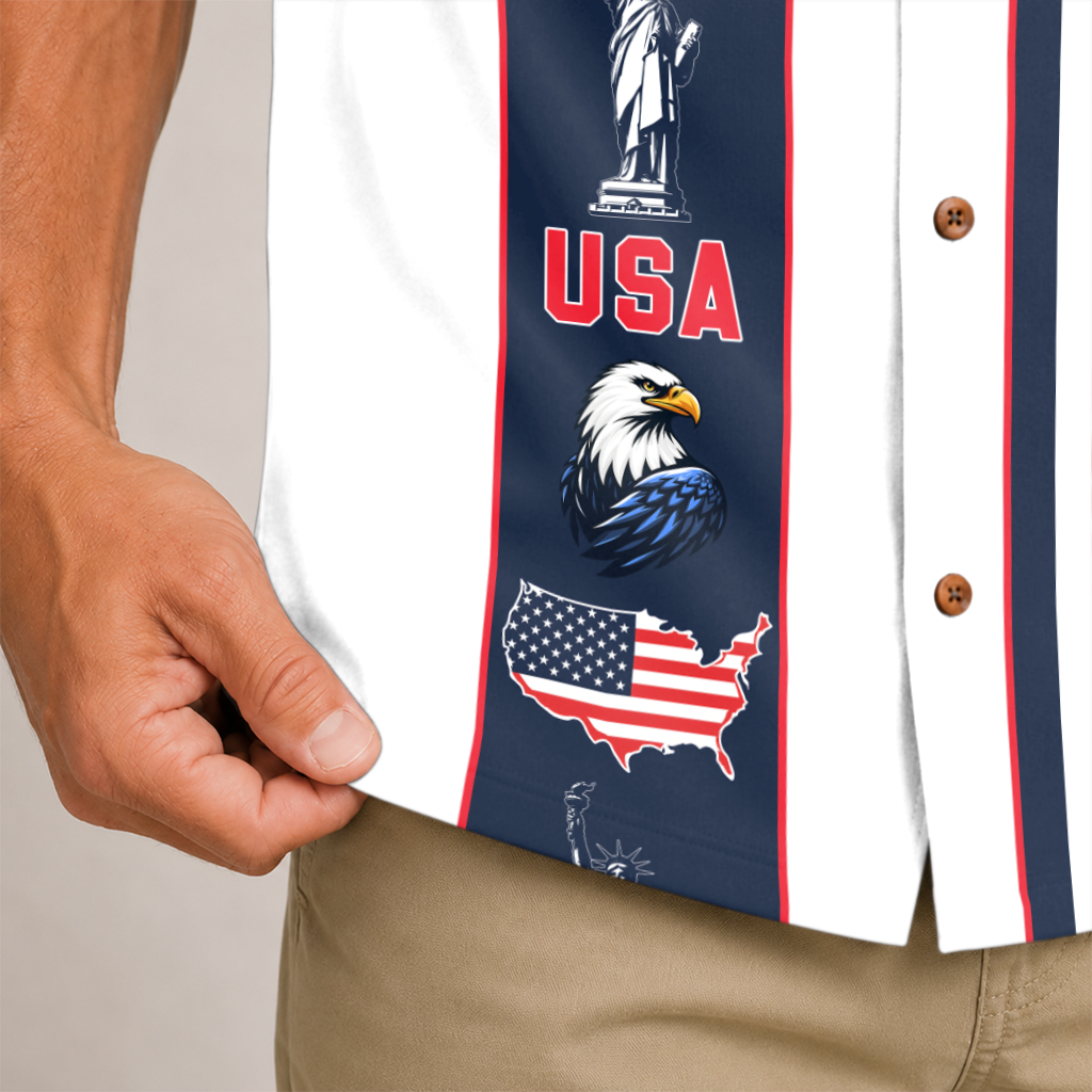 USA Patriot Hawaiian Shirt