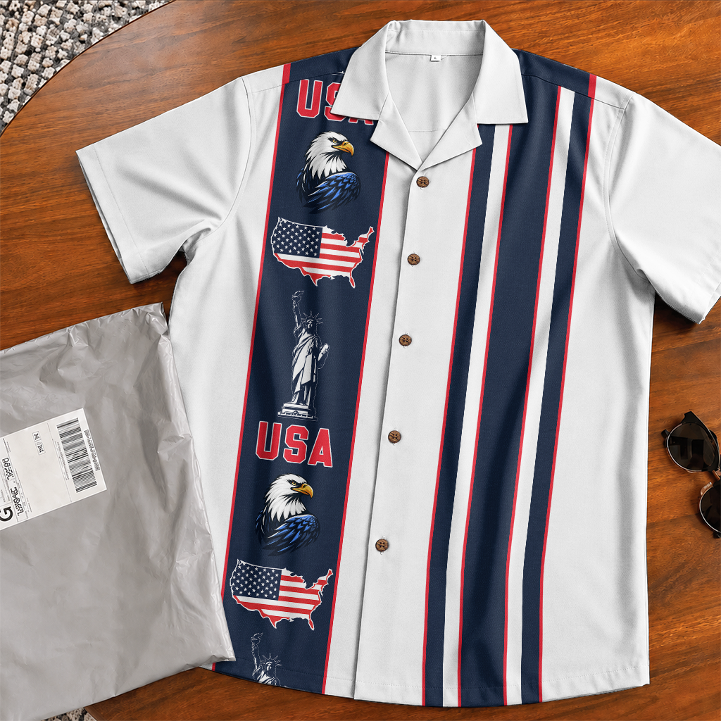 USA Patriot Hawaiian Shirt