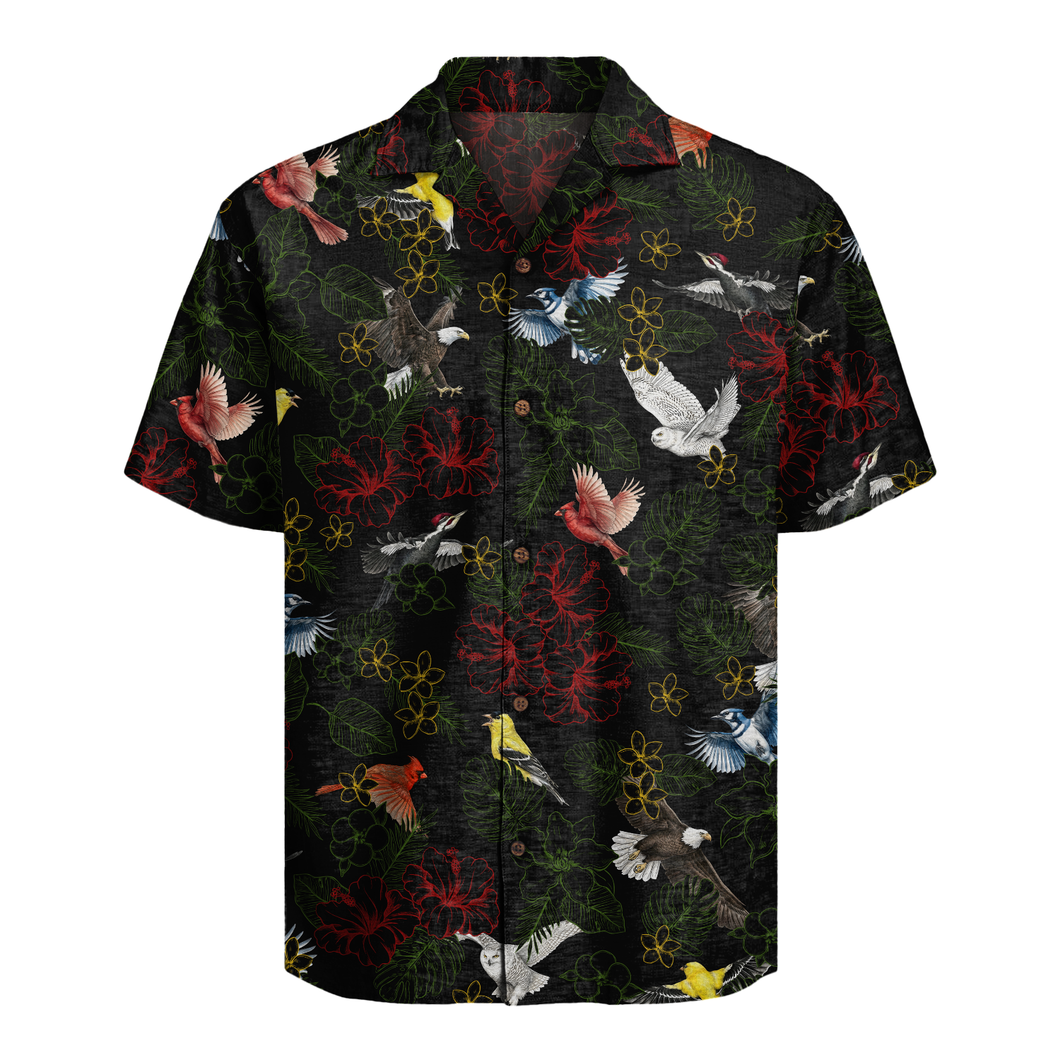 Bird-Watching Hawaiian Shirt