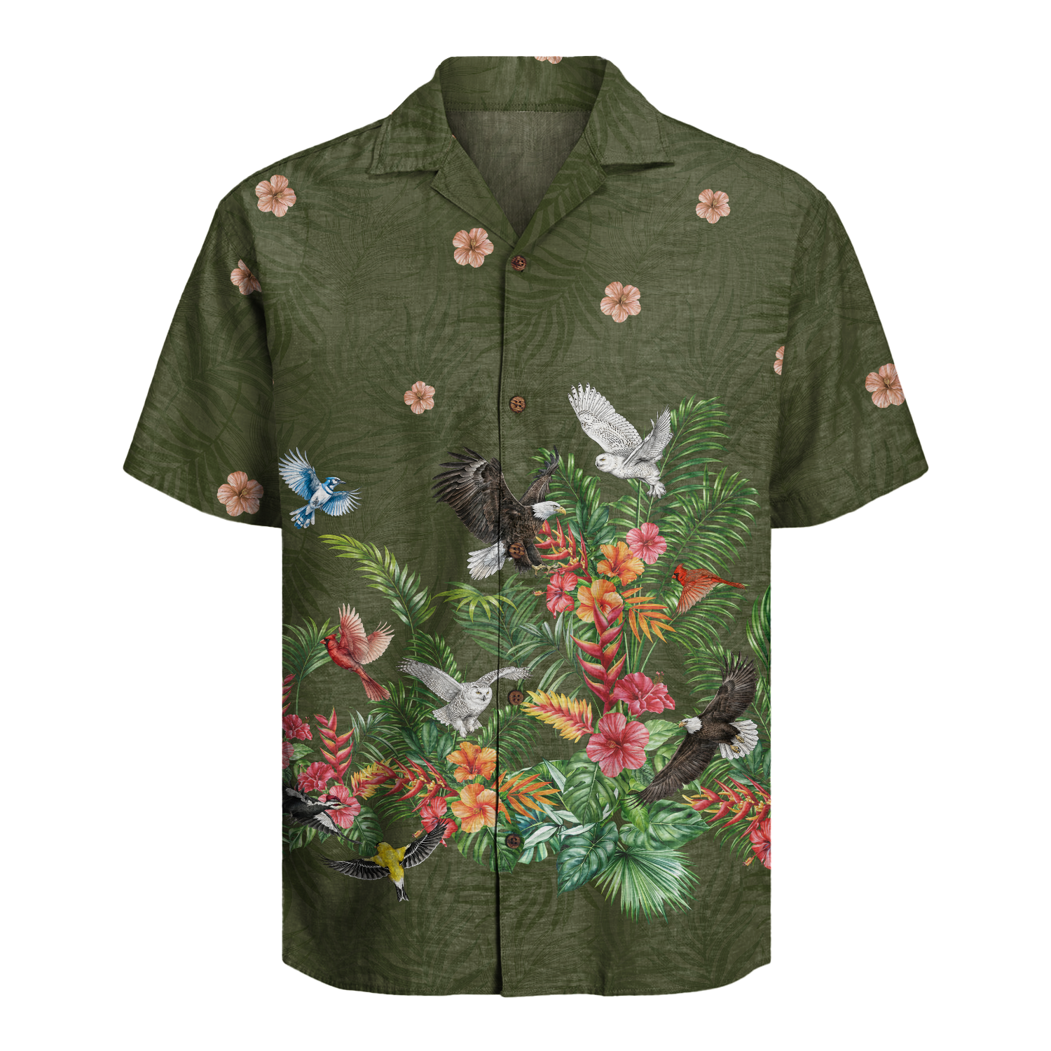 Bird-Watching Hawaiian Shirt