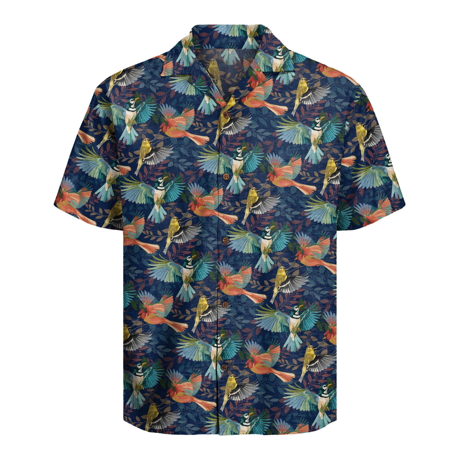Bird-Watching Hawaiian Shirt