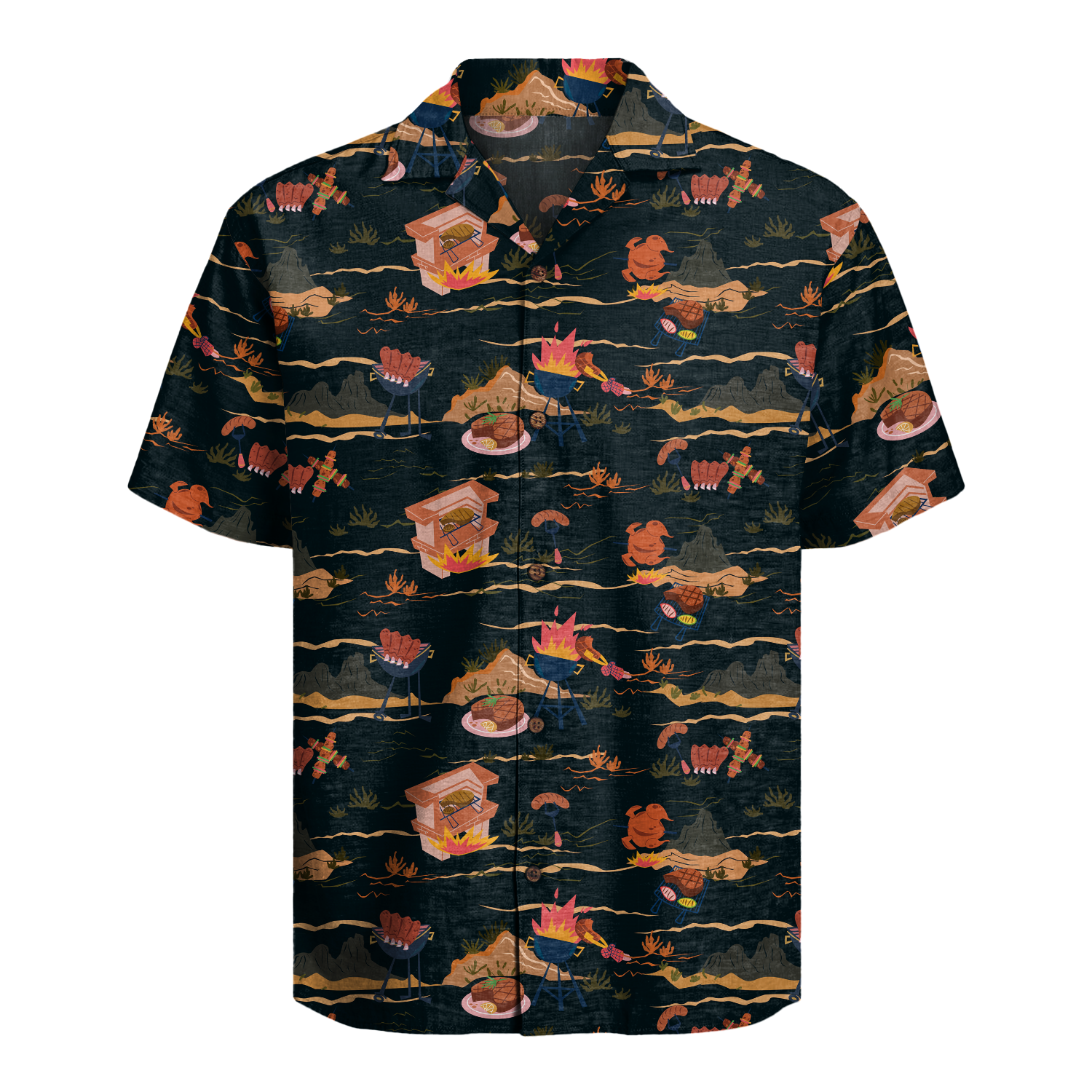 BBQ Hawaiian Shirt