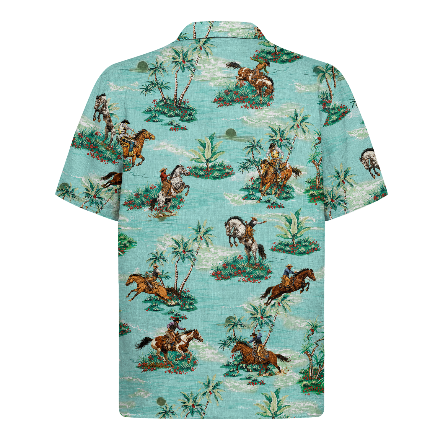 Cowboy Hawaiian Shirt