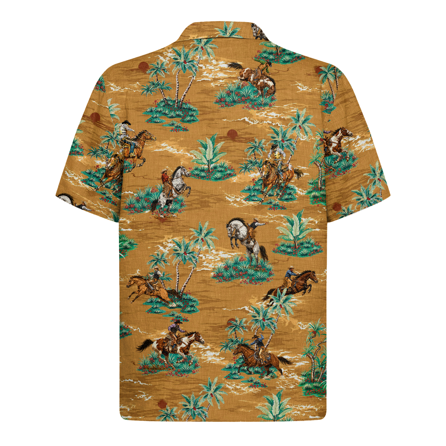 Cowboy Hawaiian Shirt
