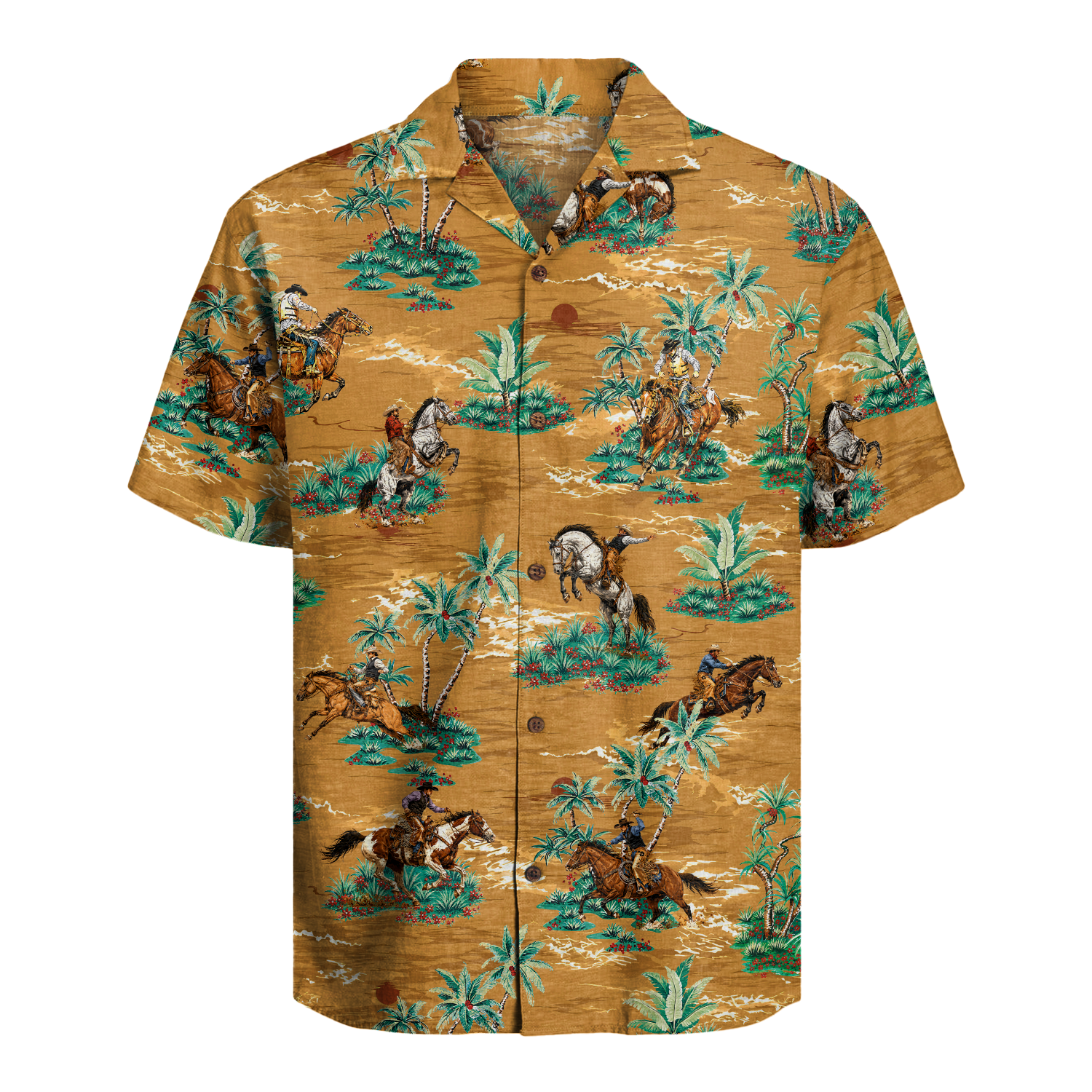 Cowboy Hawaiian Shirt