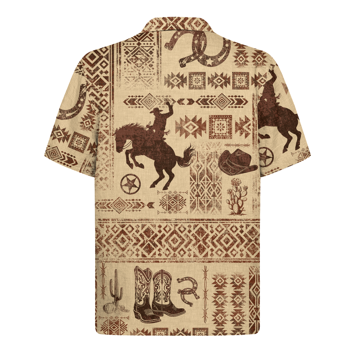 Cowboy Hawaiian Shirt