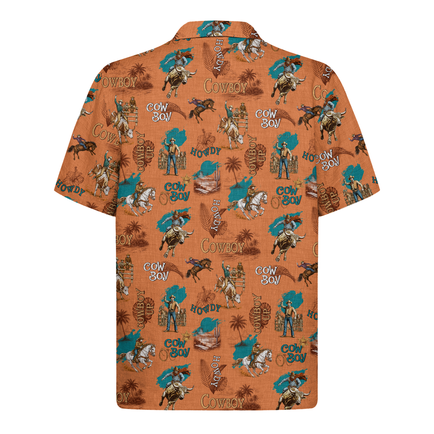 Cowboy Hawaiian Shirt
