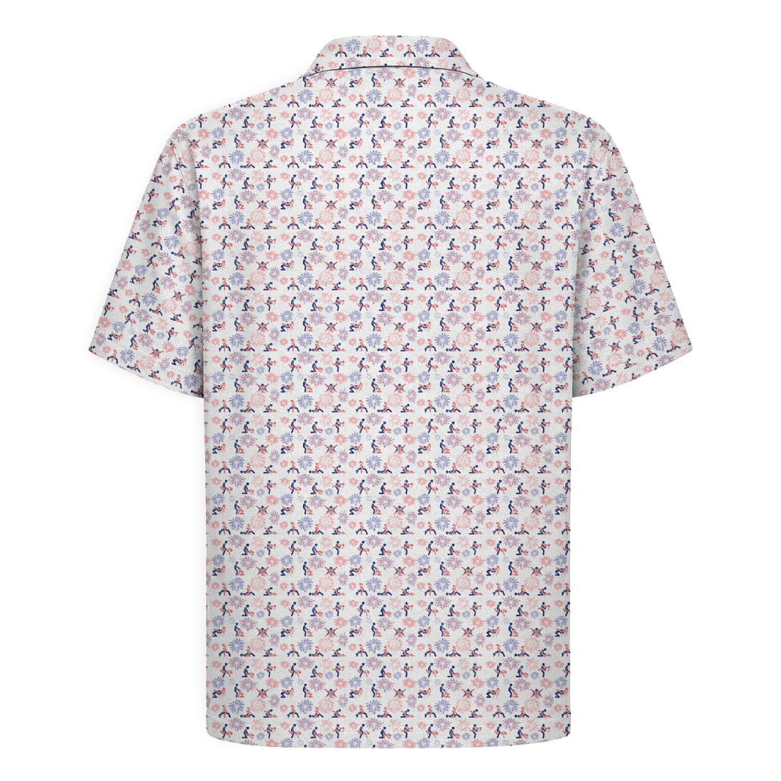 Patriotic Positions of America Hawaiian Shirt - White Edition
