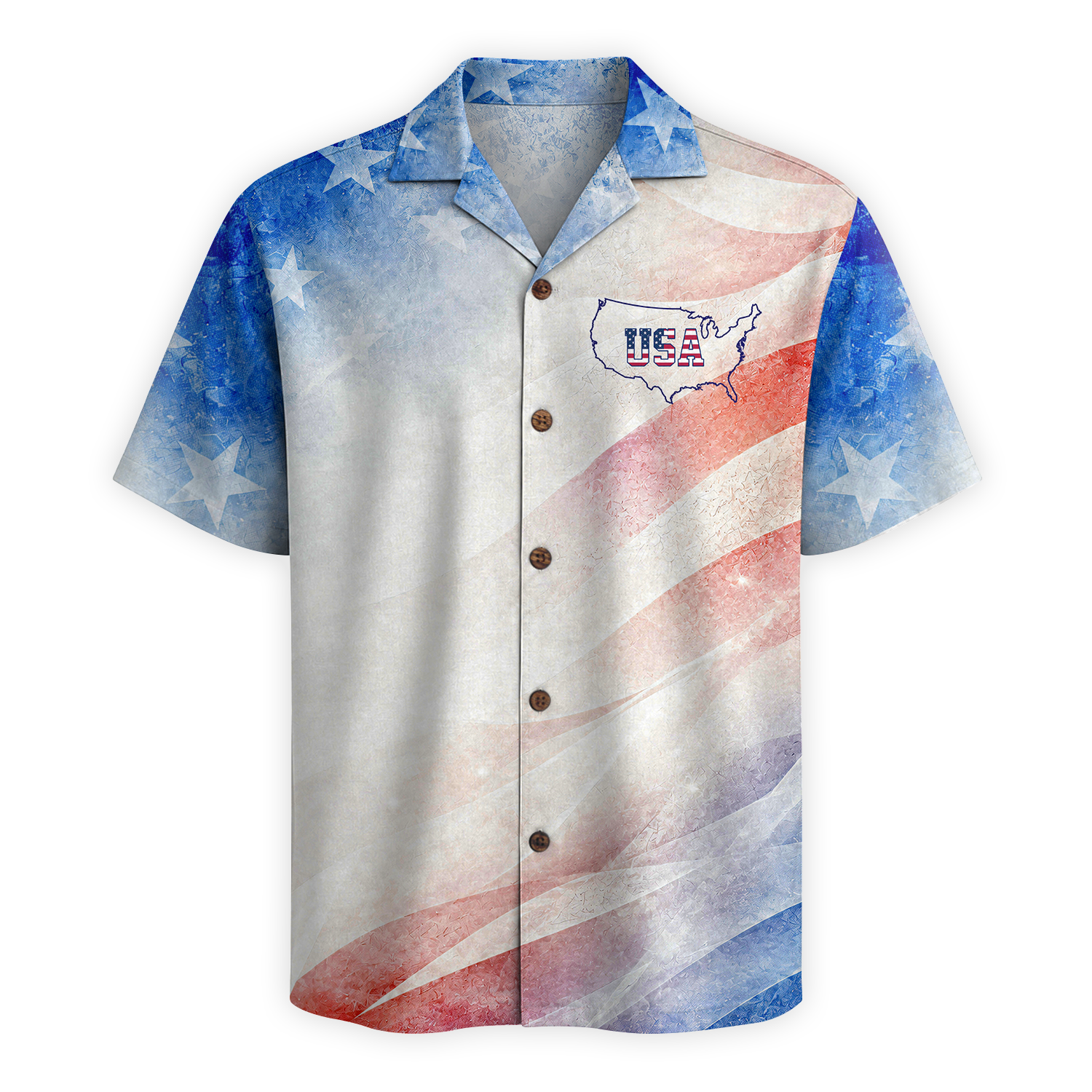 The Land We Defend Scenic Map Hawaiian Shirt