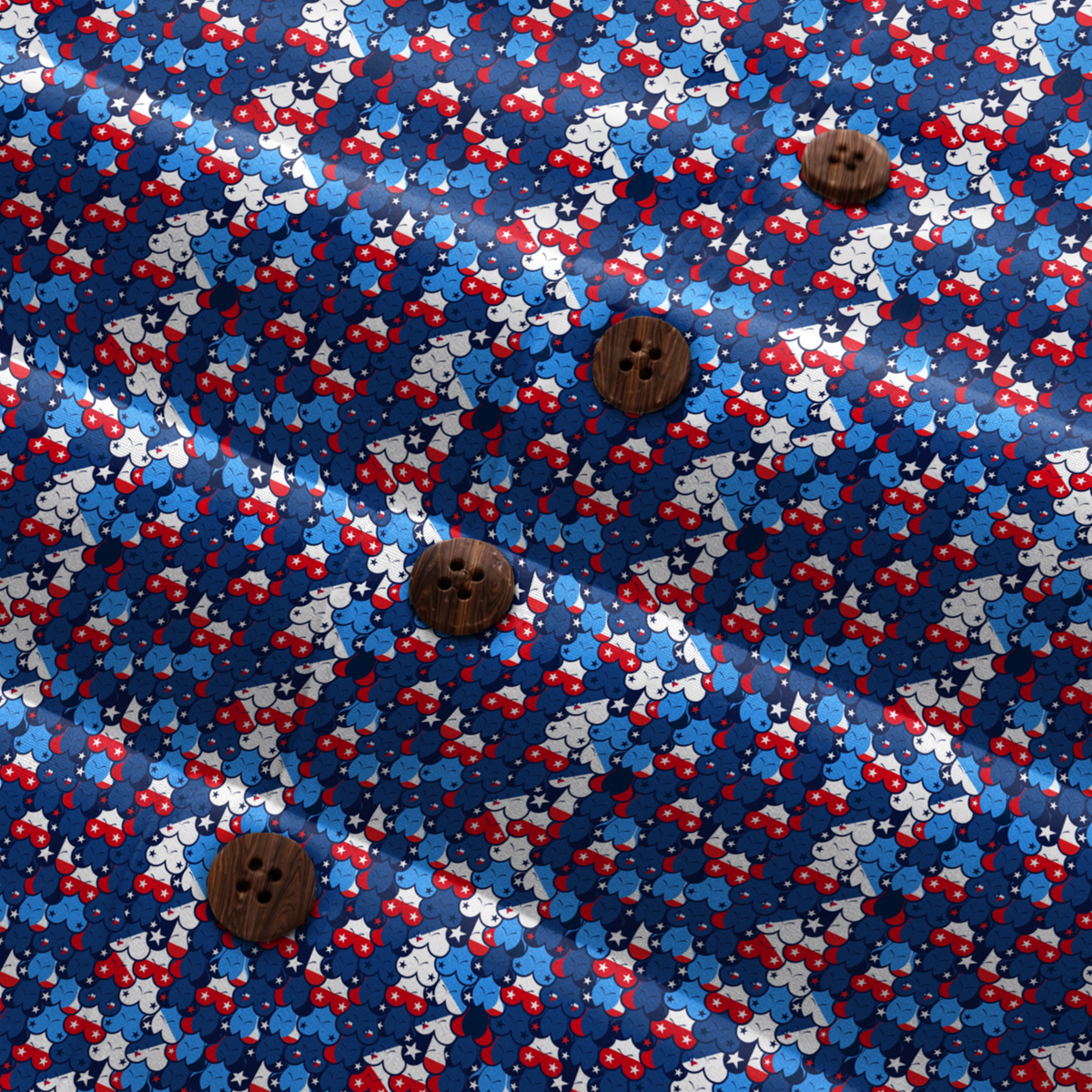 Men's Texas Hawaiian Shirt - Texan Melons Print Button-Up