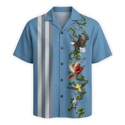 Bird-Watching Hawaiian Shirt