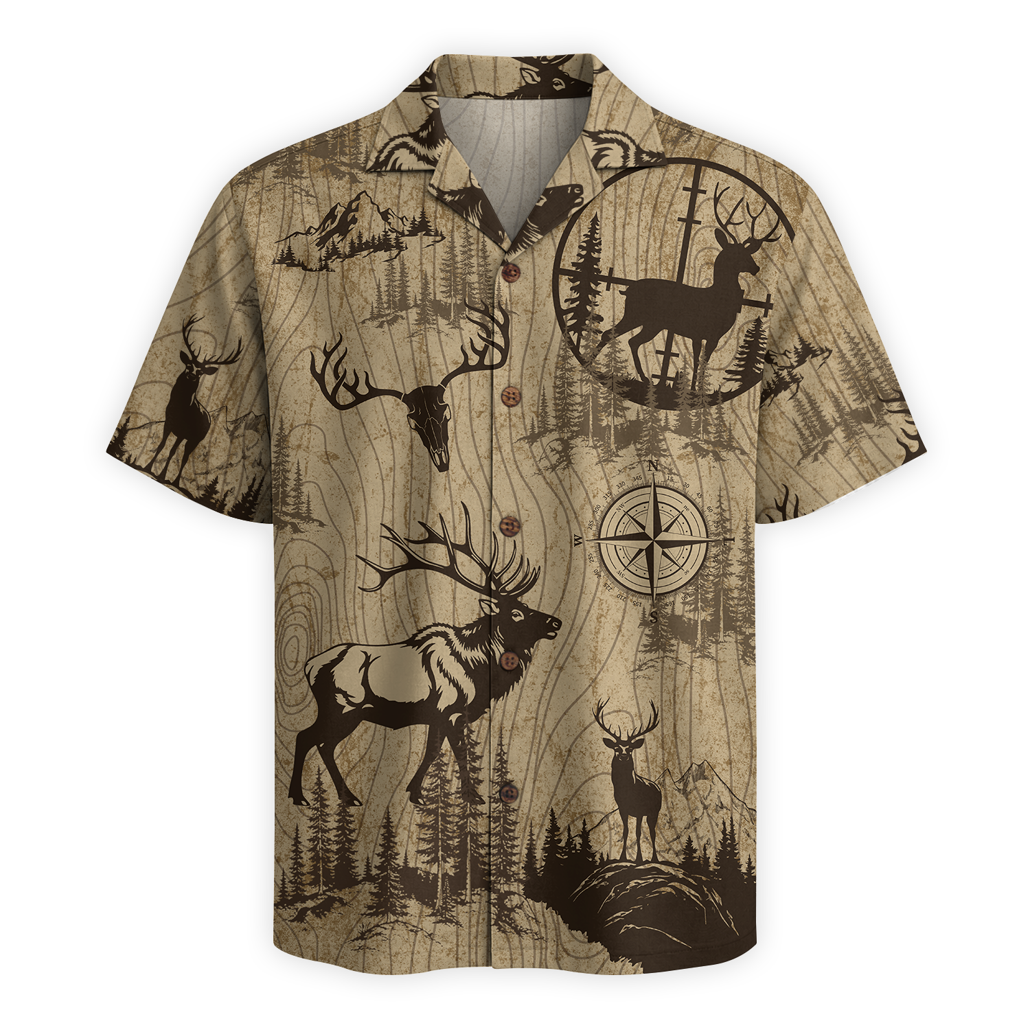 Hunting Hawaiian Shirt