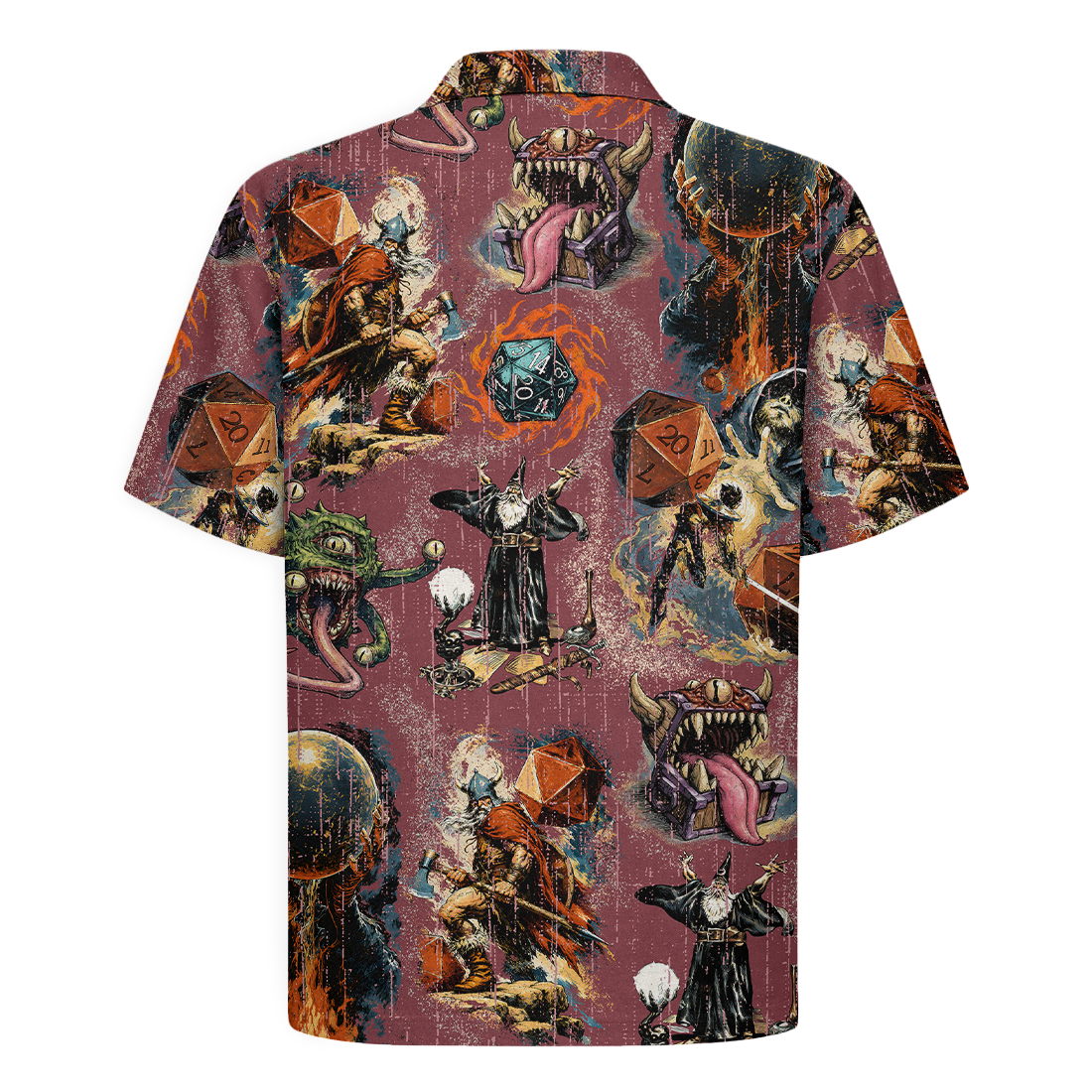 DnD Game Hawaiian Shirt