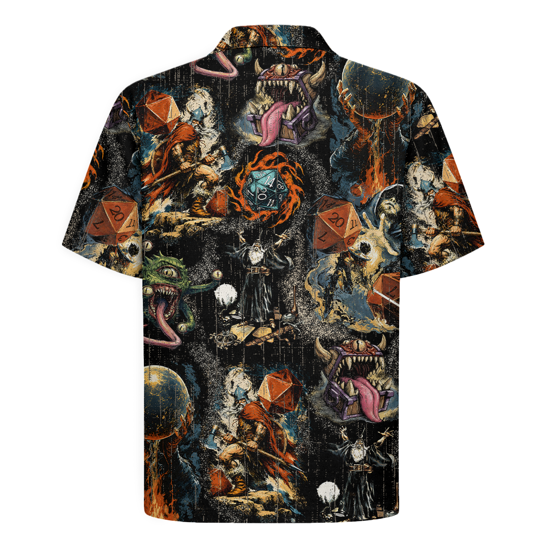 DnD Game Hawaiian Shirt