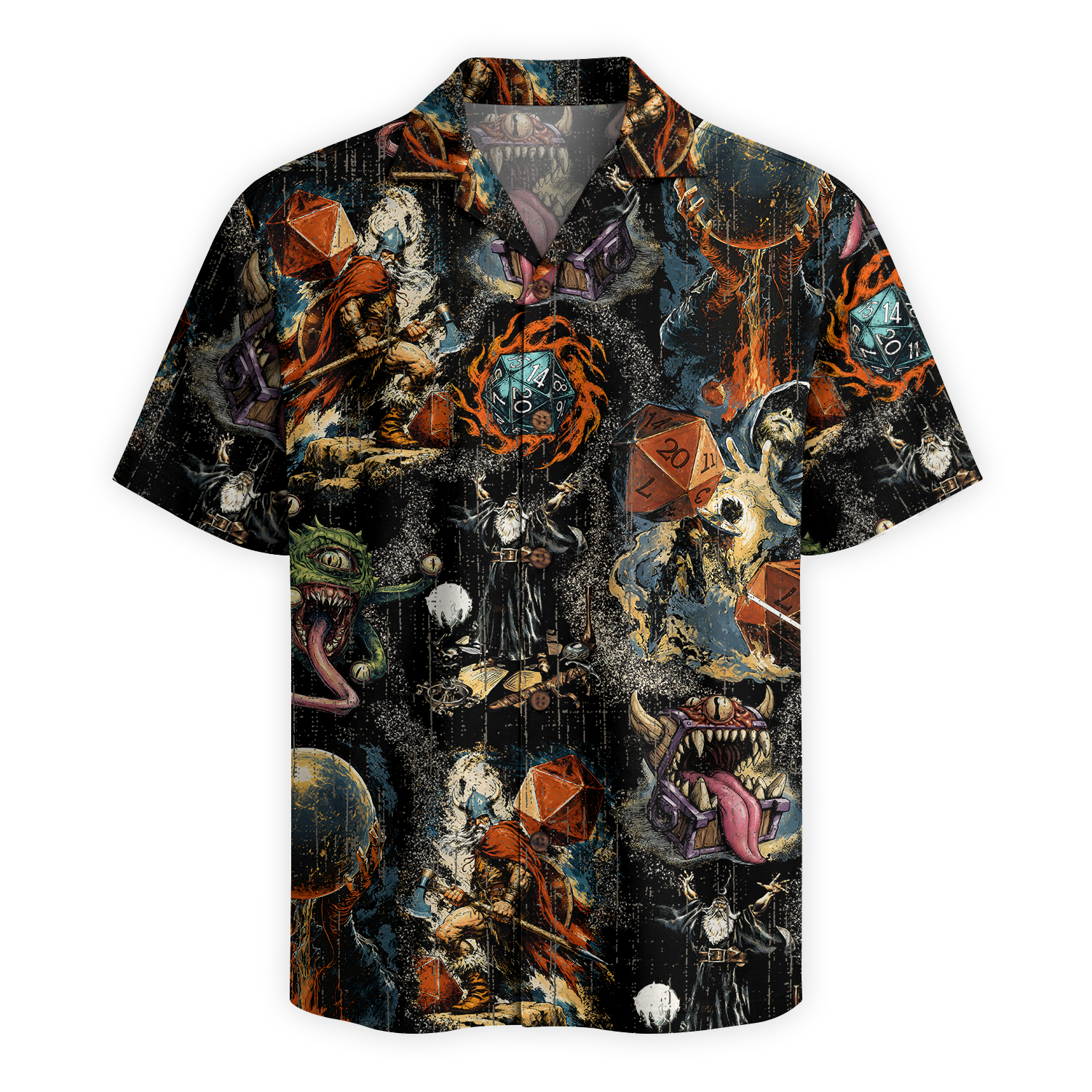 DnD Game Hawaiian Shirt