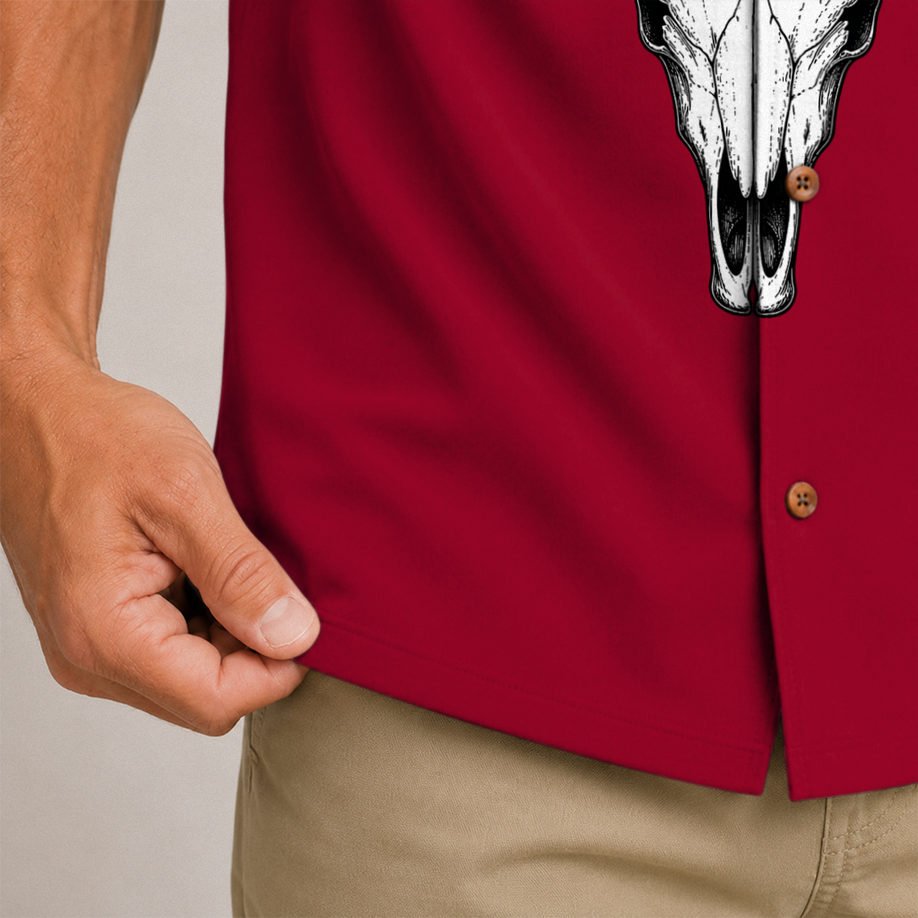 Texas Flag Hawaiian Shirt for Men
