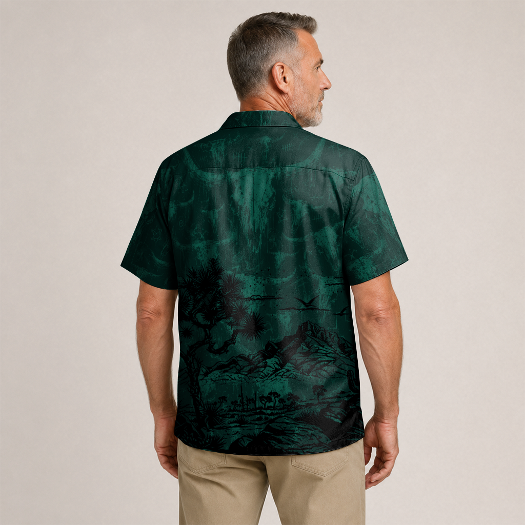 Texas x Classic Car Hawaiian Shirt for Men