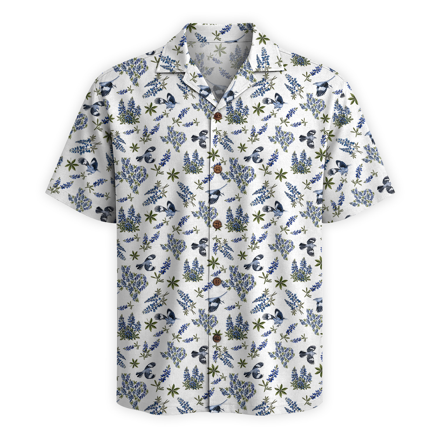 Traditions Texas Hawaiian Shirt for Men