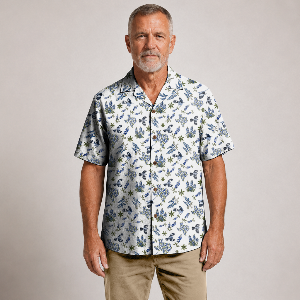 Traditions Texas Hawaiian Shirt for Men