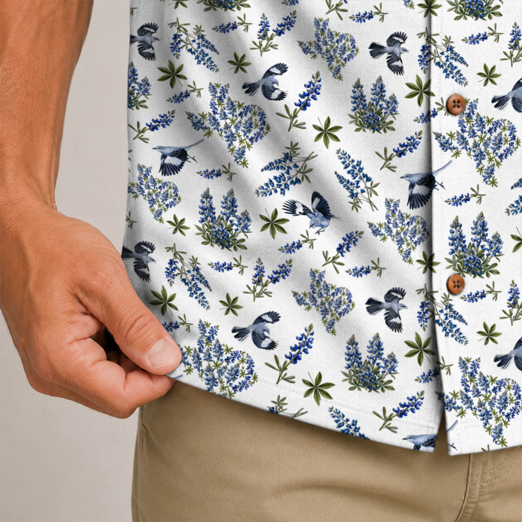 Traditions Texas Hawaiian Shirt for Men