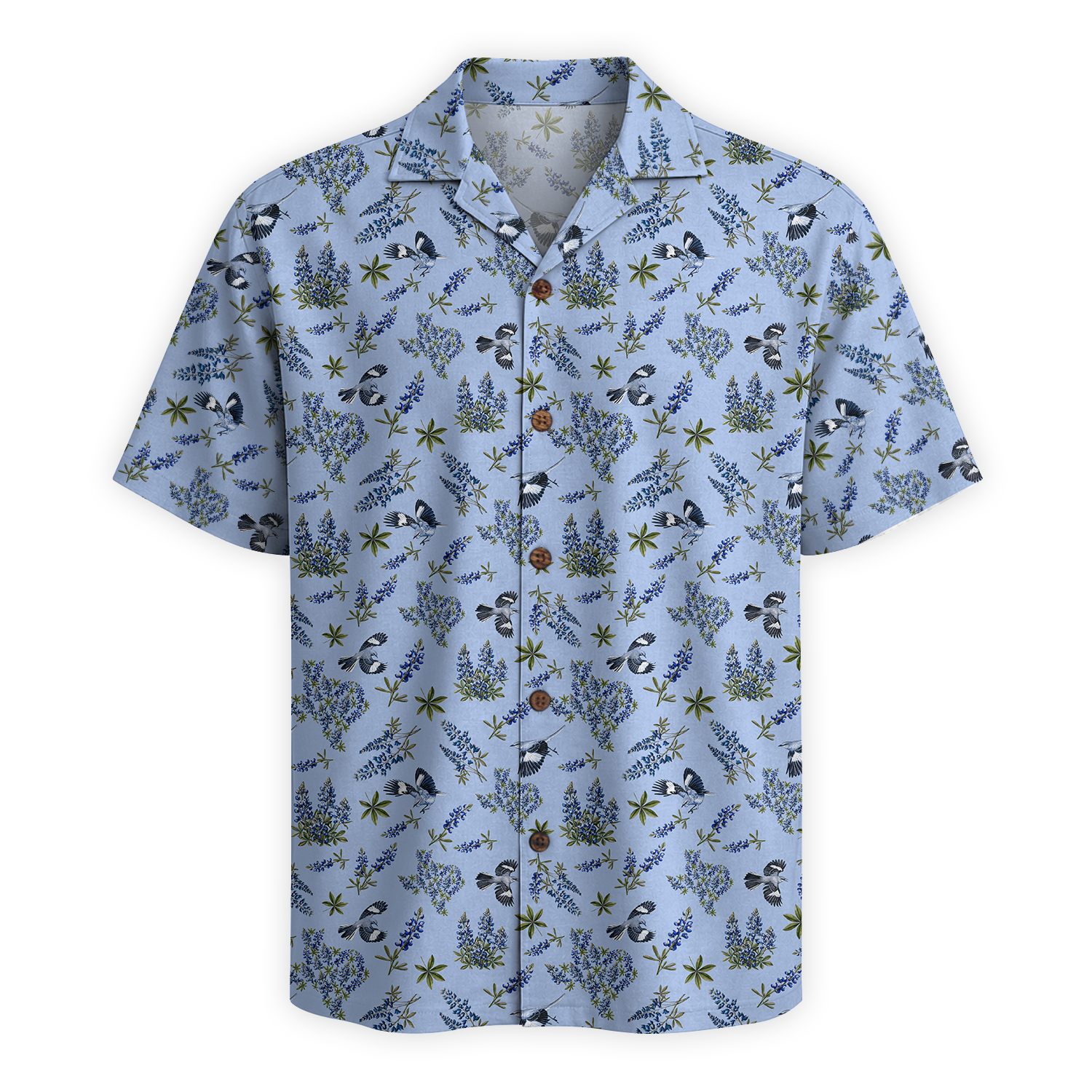 Traditions Texas Hawaiian Shirt for Men