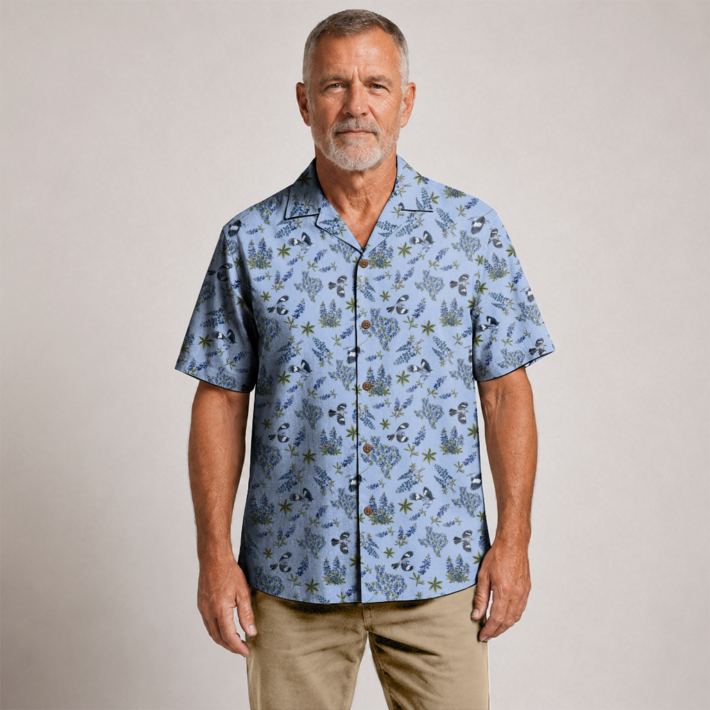 Traditions Texas Hawaiian Shirt for Men