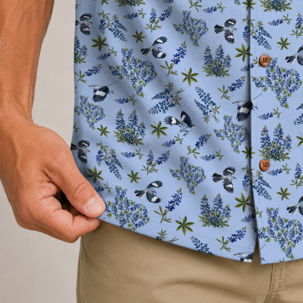Traditions Texas Hawaiian Shirt for Men