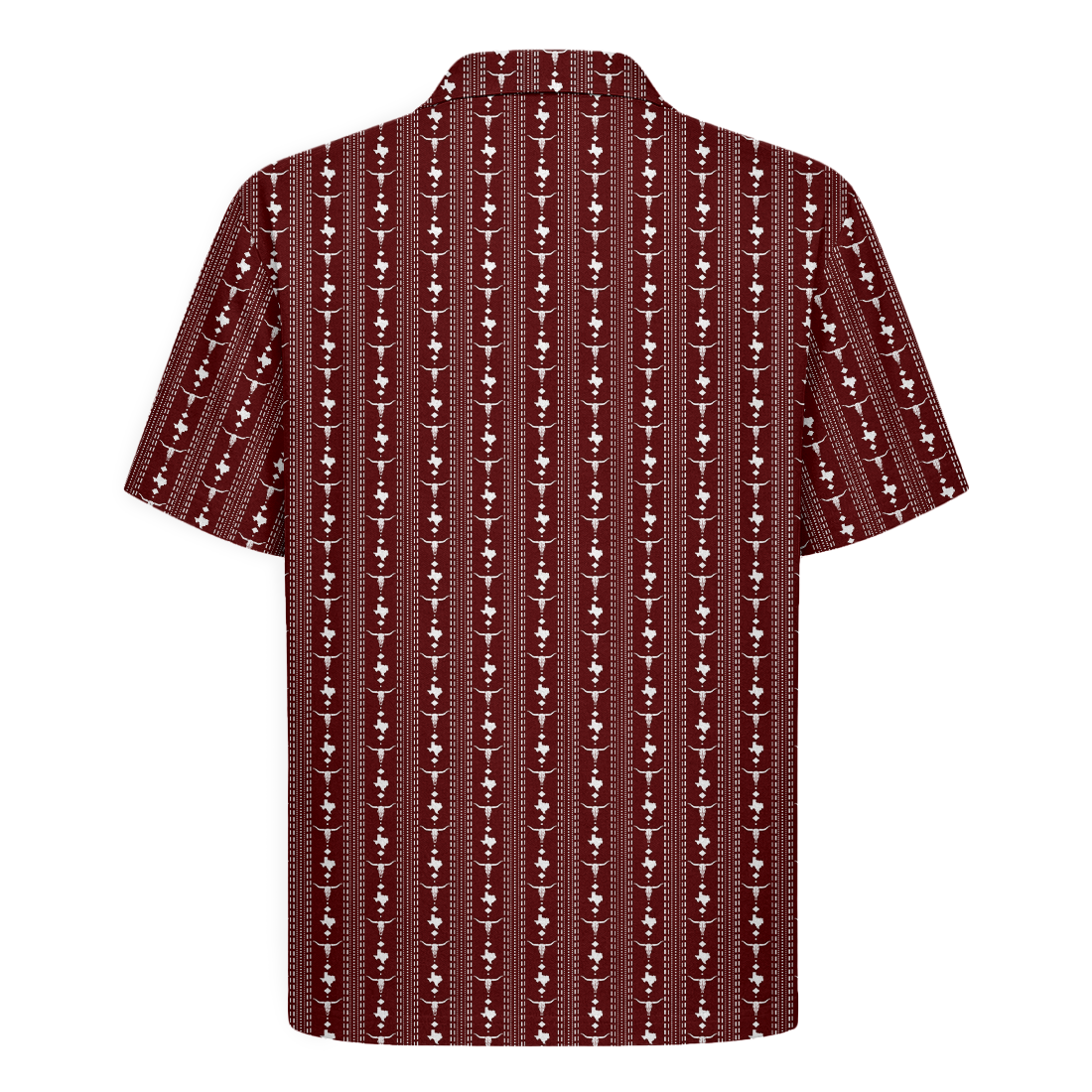 Texas Check Hawaiian Shirt for Men