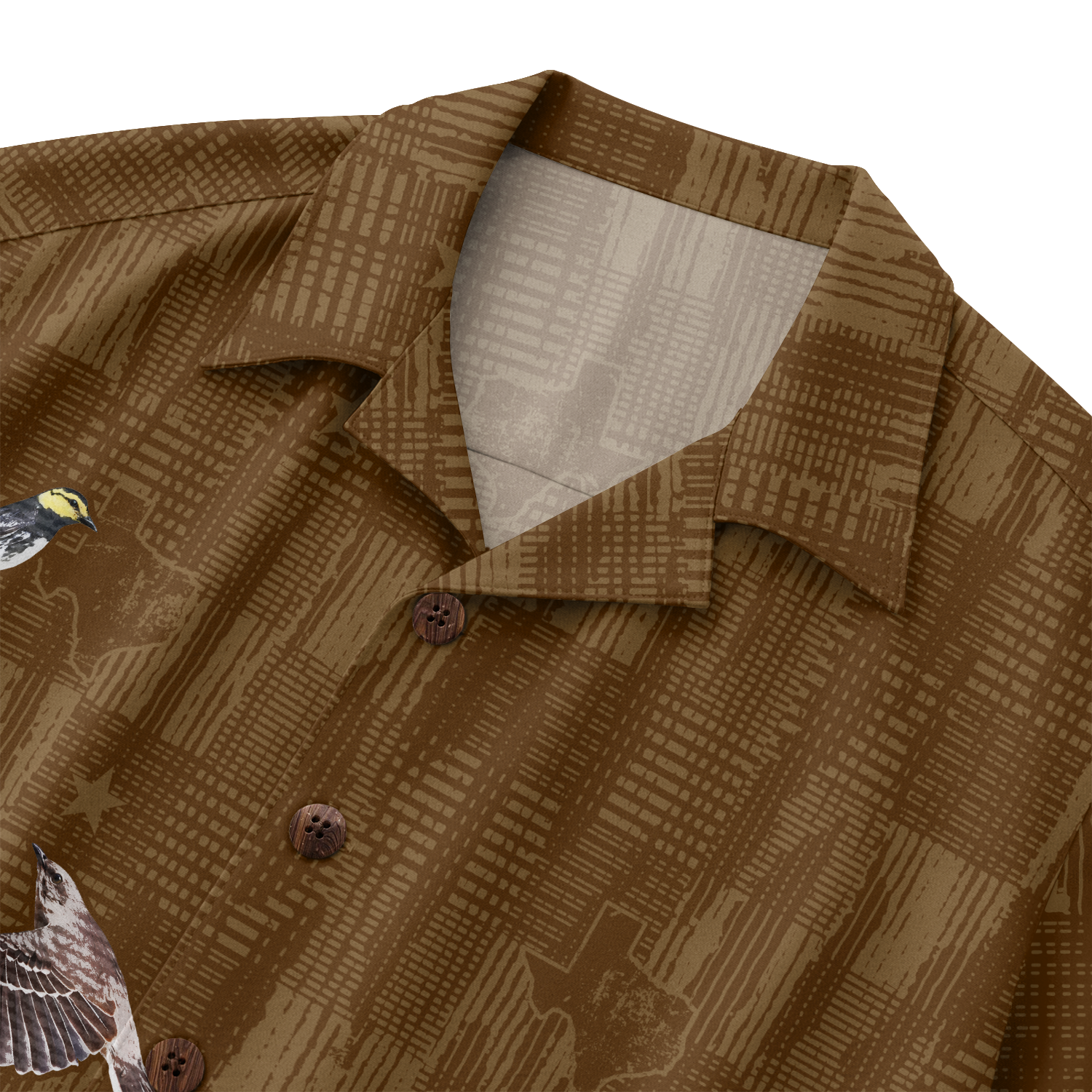 Texas x Bird Watching Hawaiian Shirt for Men