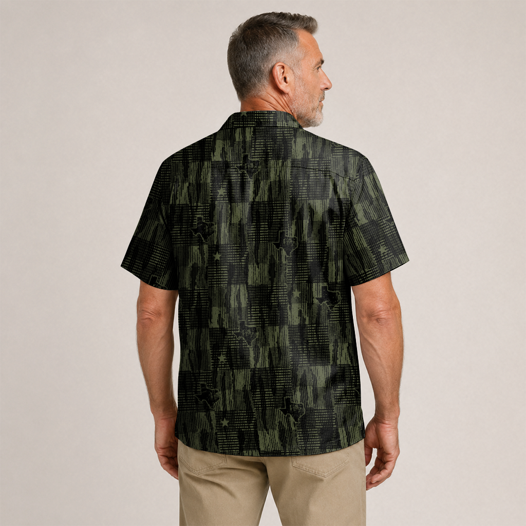 Texas x Bird Watching Hawaiian Shirt for Men