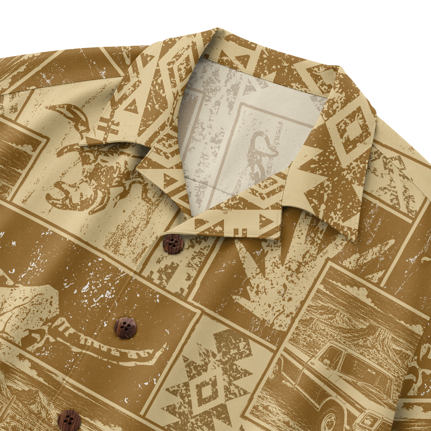 Texas x Classic Car Hawaiian Shirt for Men