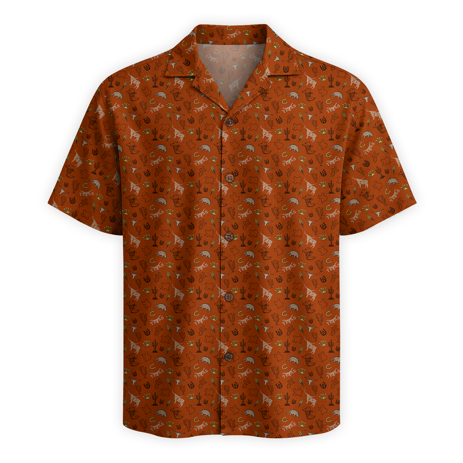 Traditions Texas Hawaiian Shirt for Men