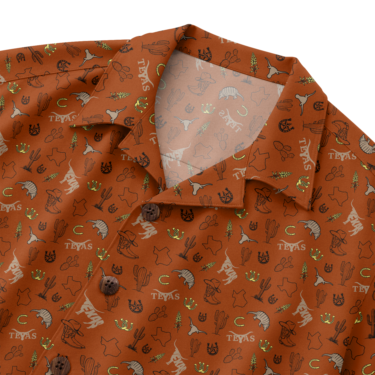 Traditions Texas Hawaiian Shirt for Men