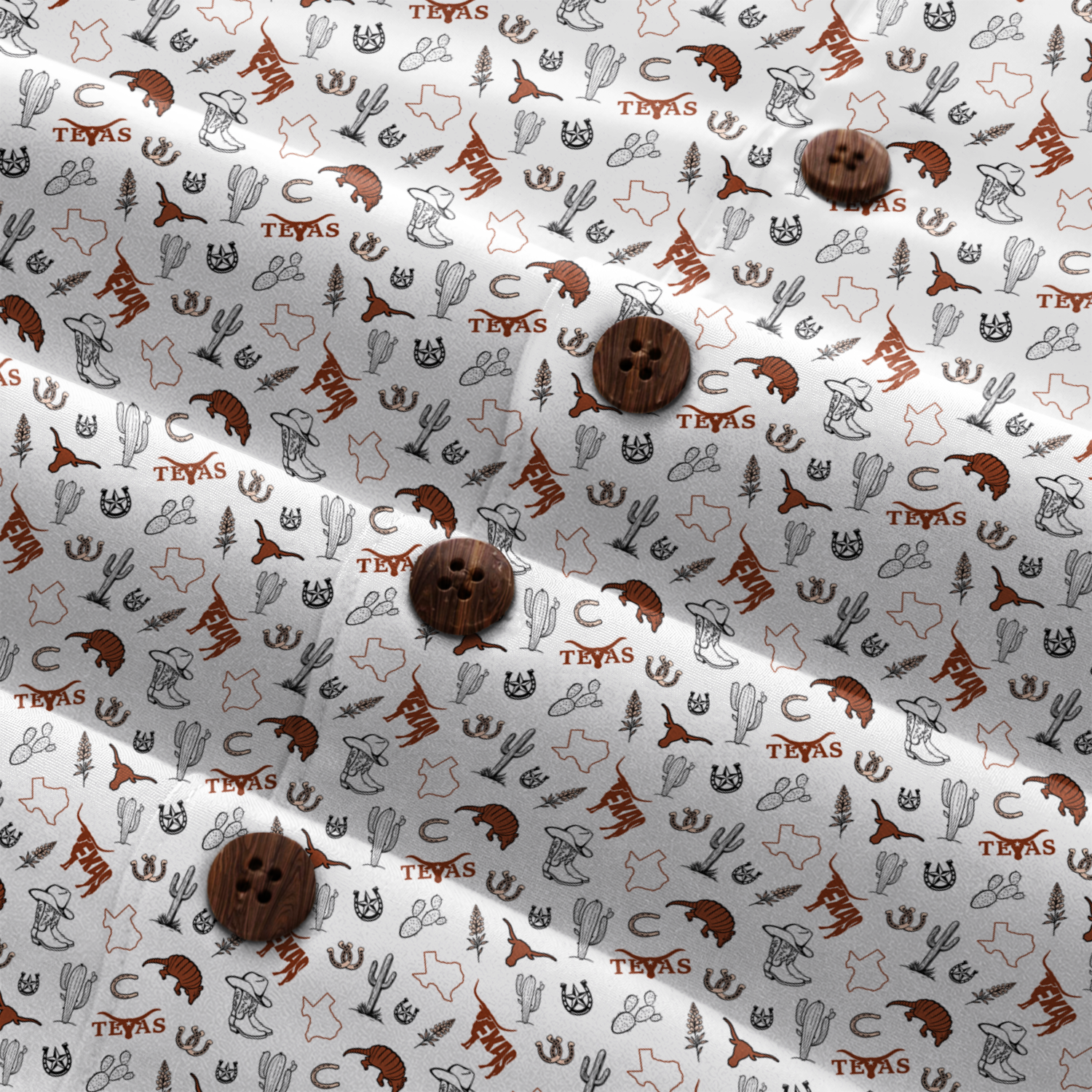 Traditions Texas Hawaiian Shirt for Men