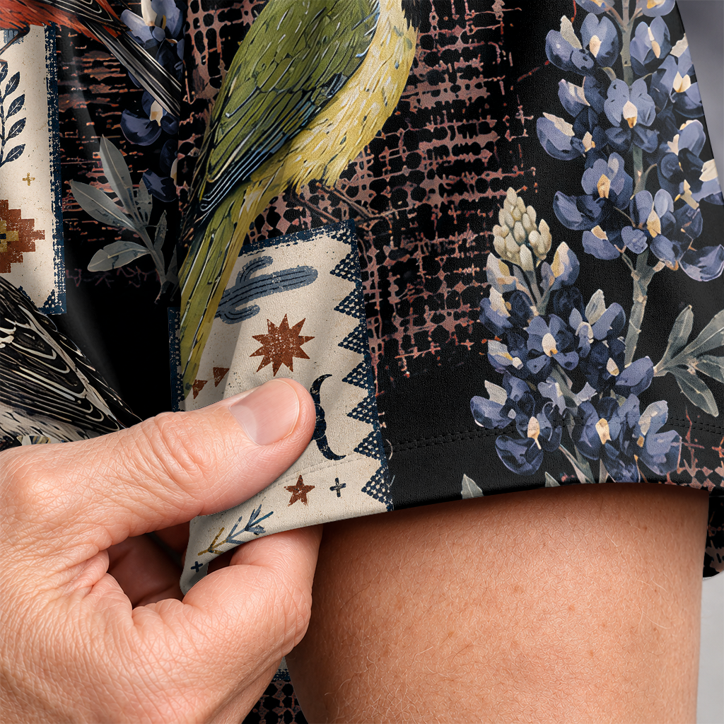 Texas x Bird Watching Hawaiian Shirt for Men