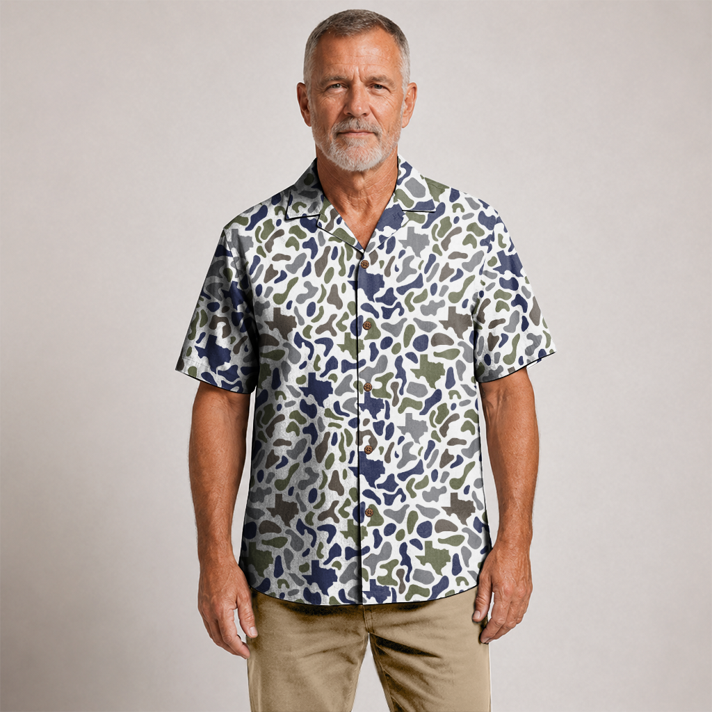 Traditions Texas Hawaiian Shirt for Men