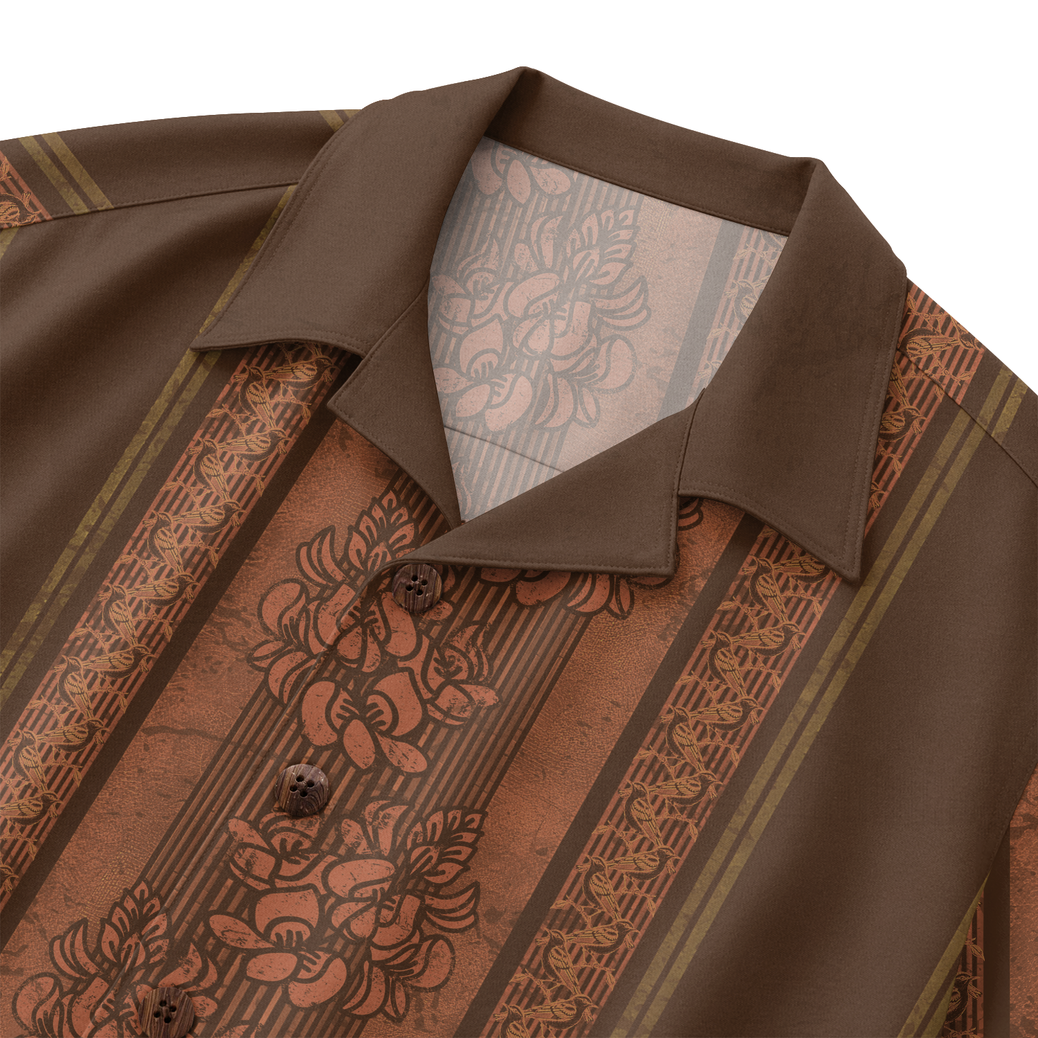 Texas Check Hawaiian Shirt for Men