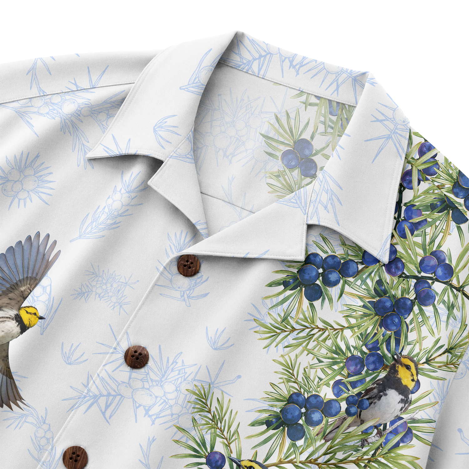 Texas x Bird Watching Hawaiian Shirt for Men