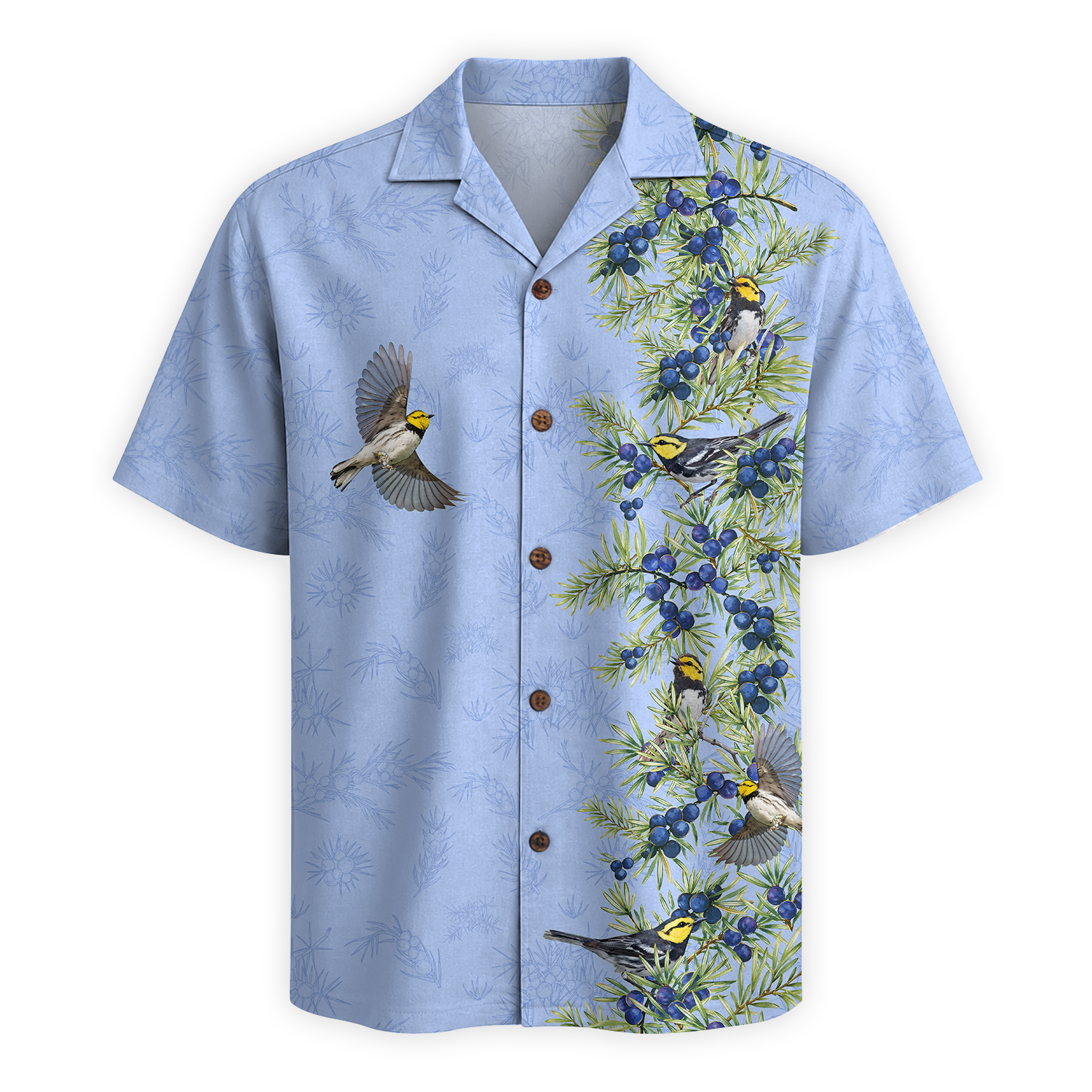 Texas x Bird Watching Hawaiian Shirt for Men