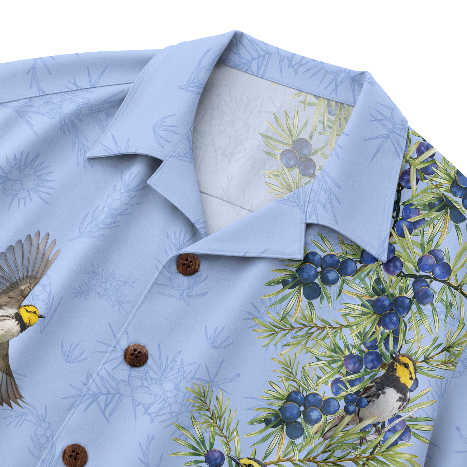Texas x Bird Watching Hawaiian Shirt for Men