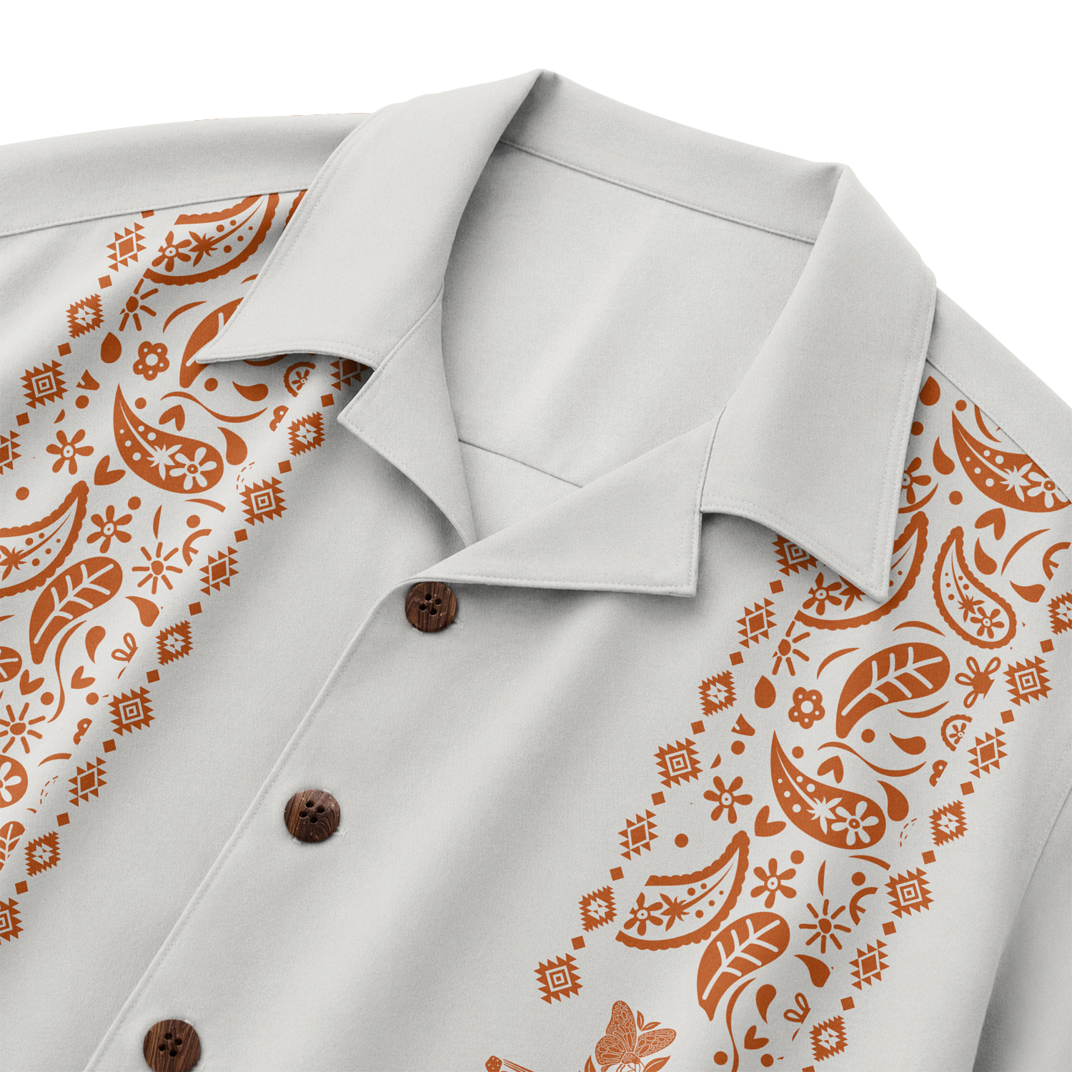 Texas Check Hawaiian Shirt for Men