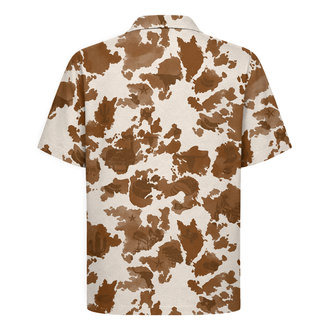 Texas x BBQ Hawaiian Shirt for Men