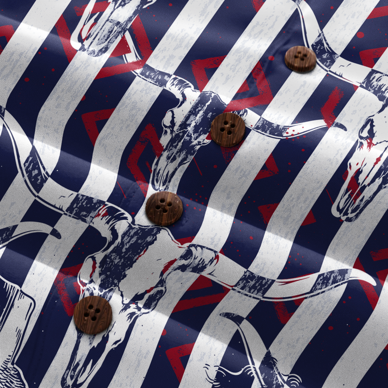 Texas Hawaiian Shirt for Men