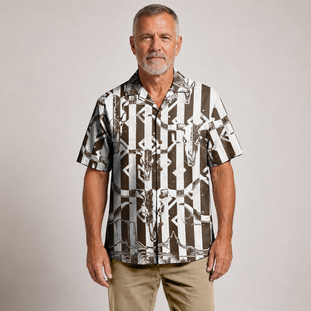 Texas Hawaiian Shirt for Men