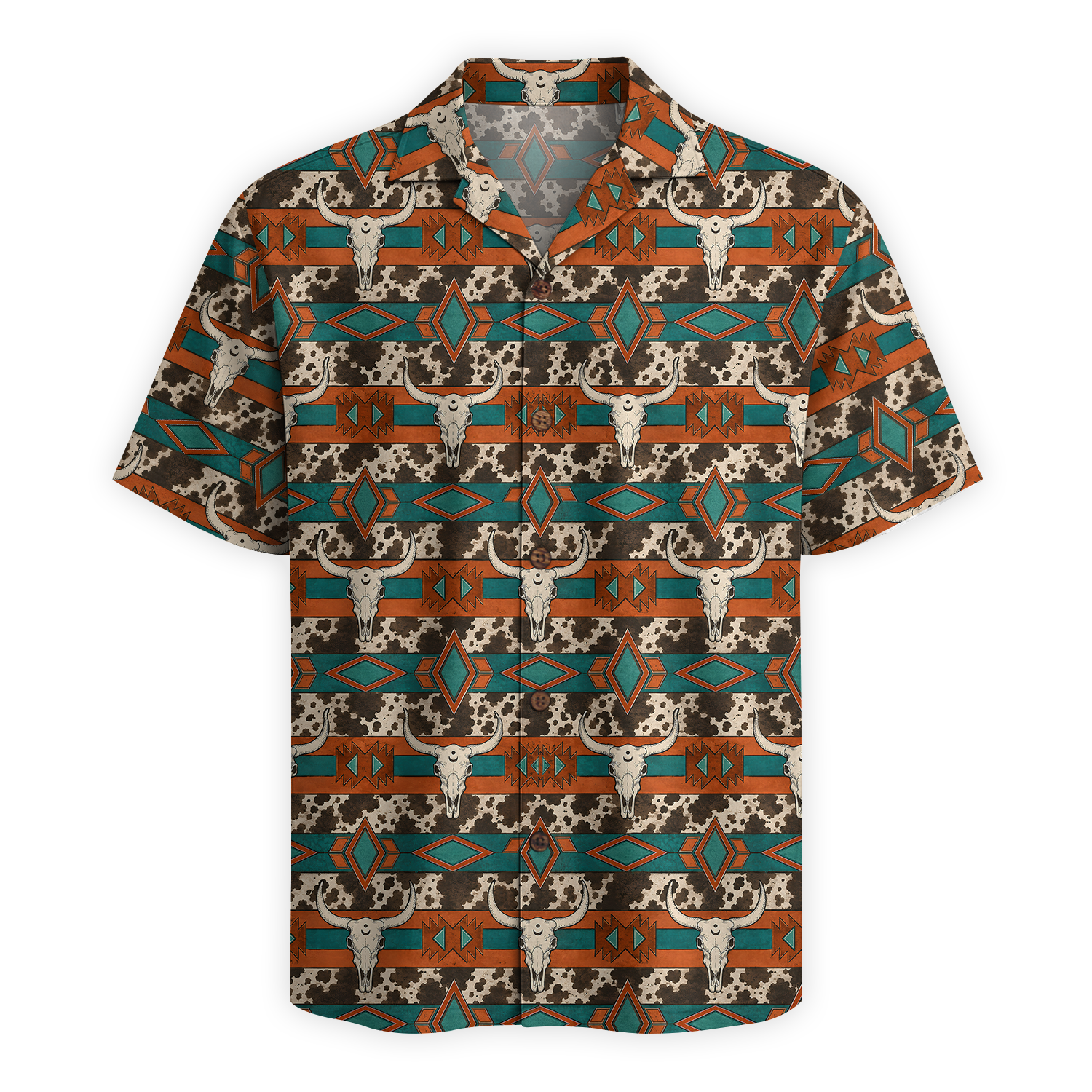 Texas Hawaiian Shirt for Men
