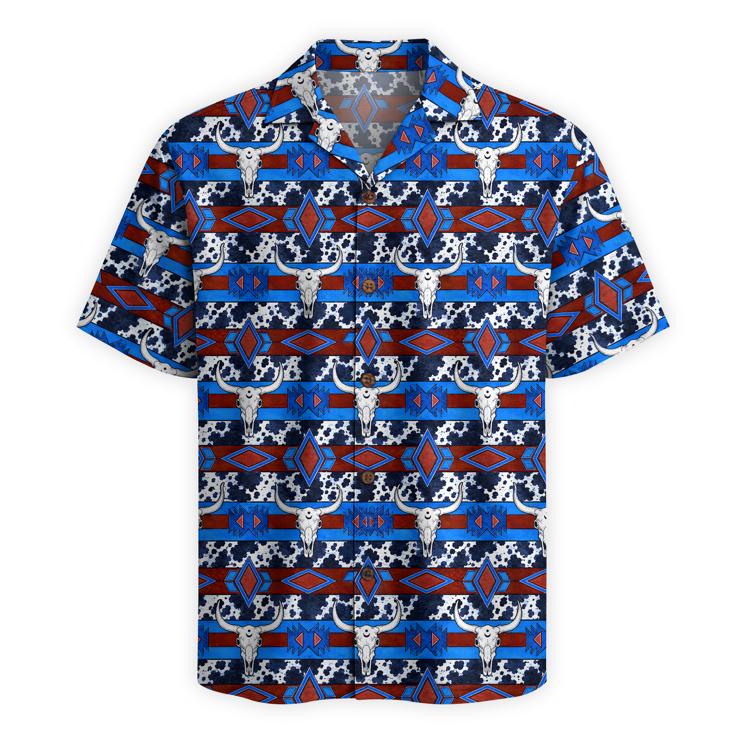 Texas Hawaiian Shirt for Men