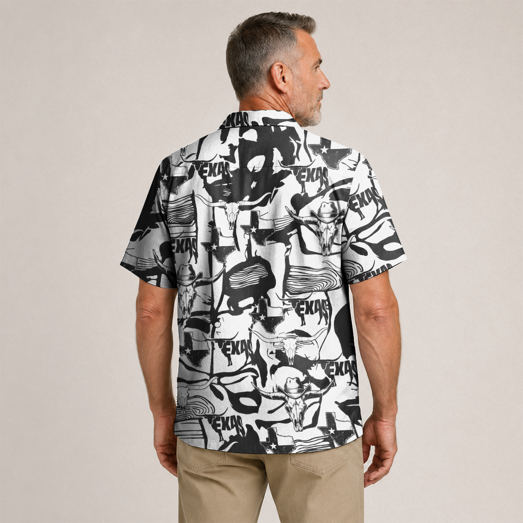 Texas Hawaiian Shirt for Men