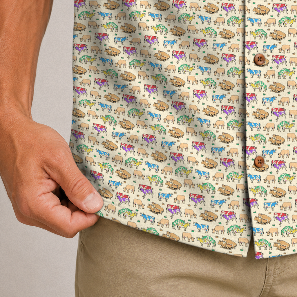 Farmer Hawaiian Shirt for Men