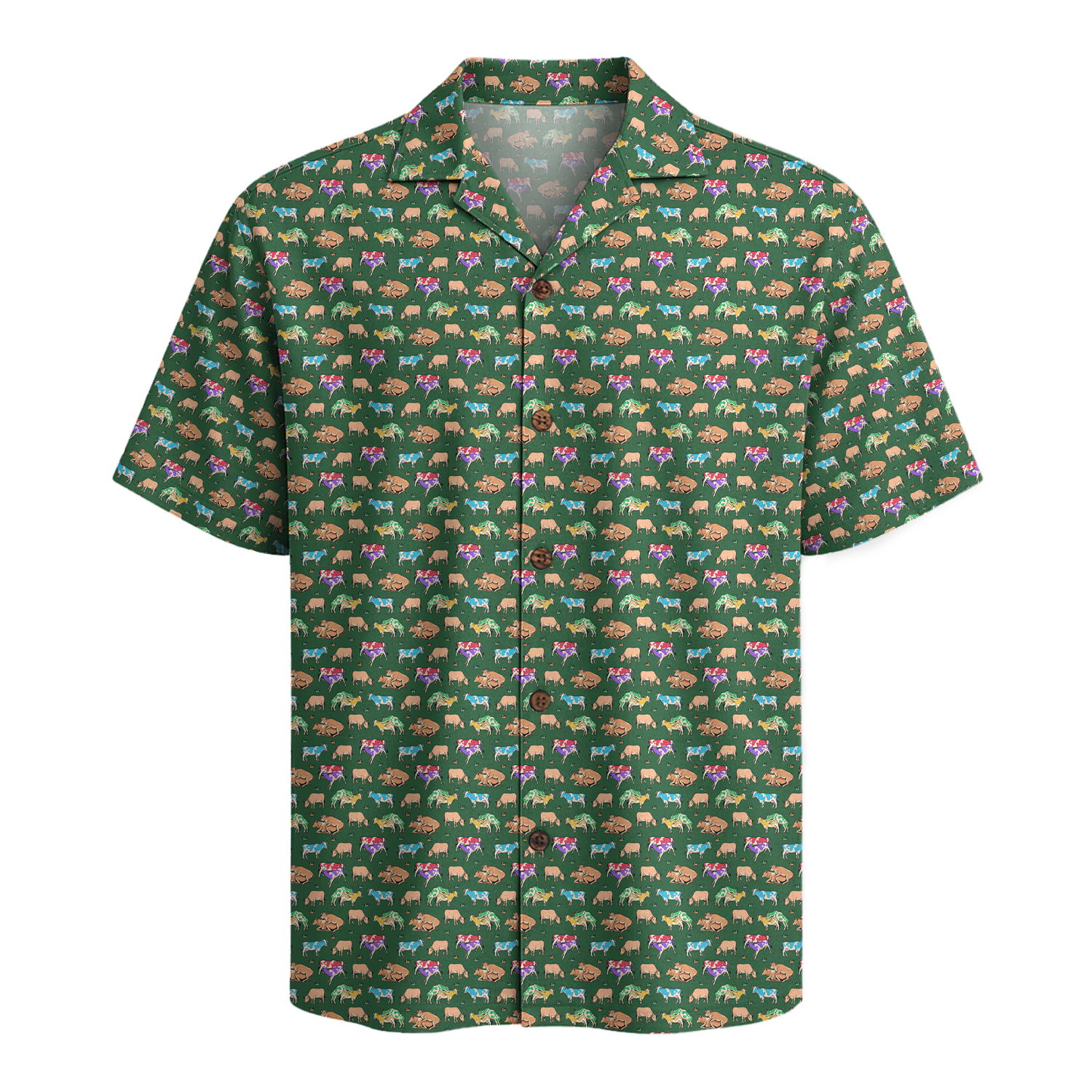 Farmer Hawaiian Shirt for Men