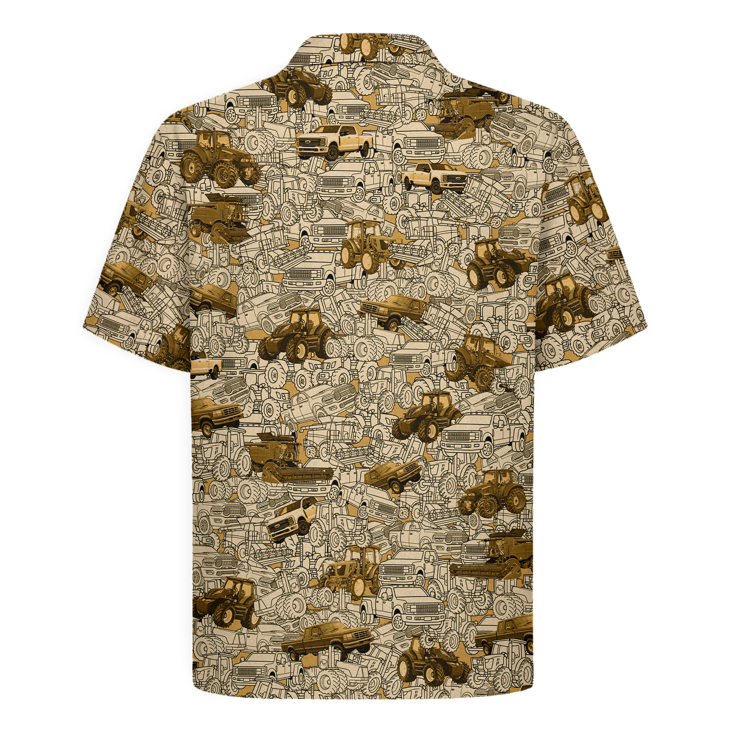 Farmer Hawaiian Shirt for Men